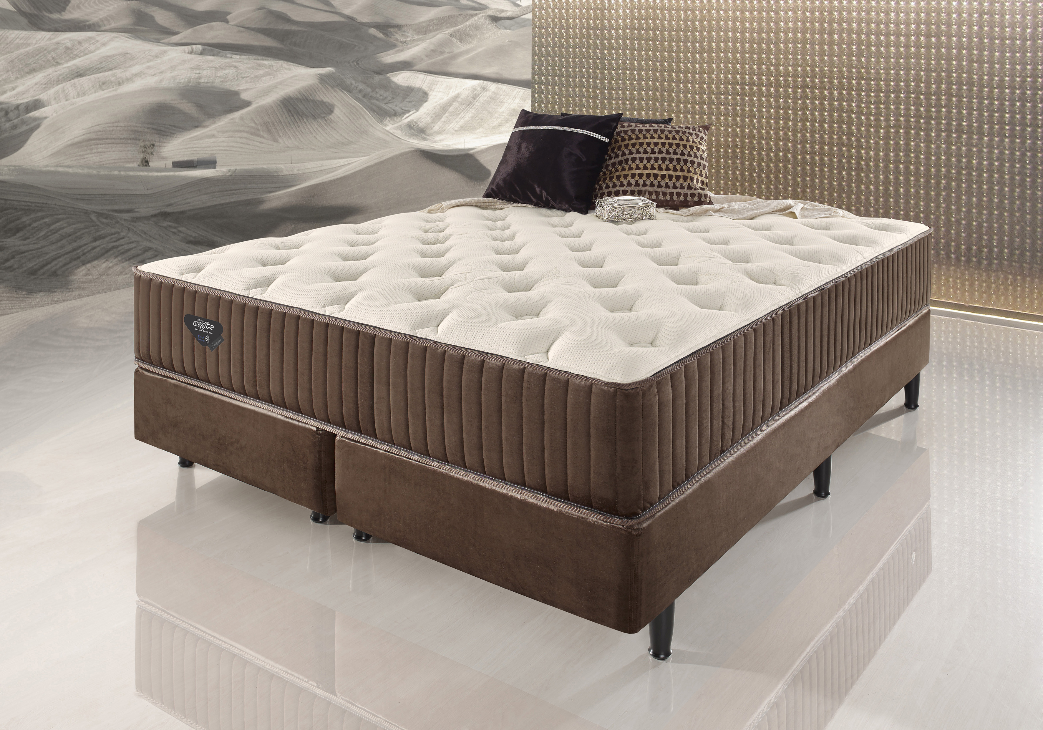 Ecoflex queen hot sale size