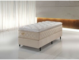 CAMA BOX ECOFLEX SEIS ESTRELAS SOLTEIRO 88X188