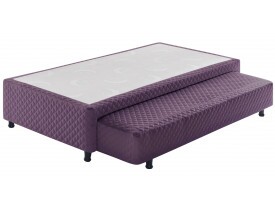 BOX LILÁS AUXILIAR MOLAS VERTICOIL ECOFLEX SOLTEIRO KING 96 X 203