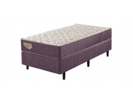 CAMA BOX SOLTEIRO KING ECOFLEX FLEX ENERGY, MOLAS VERTICOIL 0,96X2,03- Lilás