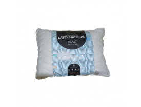Travesseiro Flocos De Látex Natural Basic  50x70x15 cm Perfil Medio Látex Foam - Latex foam