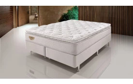 CAMA BOX ECOFLEX PERFETTO KING 193X203