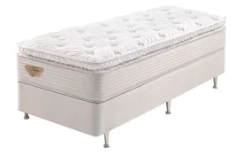 CAMA BOX ECOFLEX PERFETTO SOLTEIRO KING 96X203