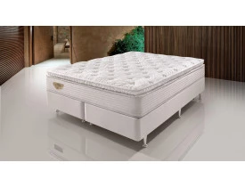 CAMA BOX ECOFLEX PERFETTO KING 193X203