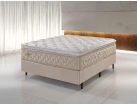 CAMA BOX ECOFLEX SEIS ESTRELAS CASAL 138X188